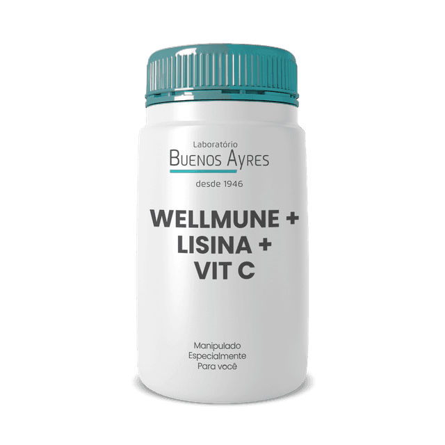Wellmune + Lisina + Vit C